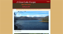 Desktop Screenshot of agreatlakeescape.com